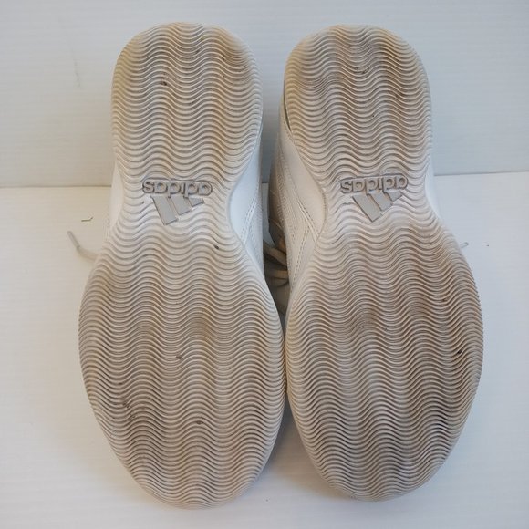 Adidas White Basketball Shoes - W 6 (Z06445-V04) - Picture 6 of 8